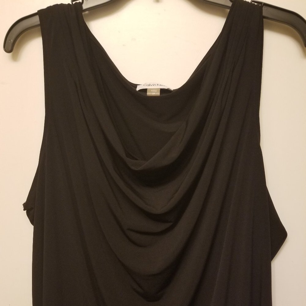 Calvin Klein Cowl Neck Tank Top